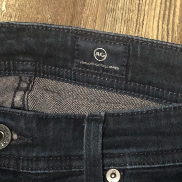 AG Adriano Goldschmied The Tellis Jeans Men's 31x34 Slim Dark Wash Denim - Picture 2 of 6